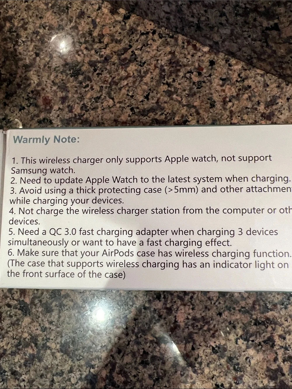 3-in-1 Wireless Charging Stand - Black